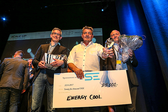Award for Energy Cool in the Next Step Challenge Finale