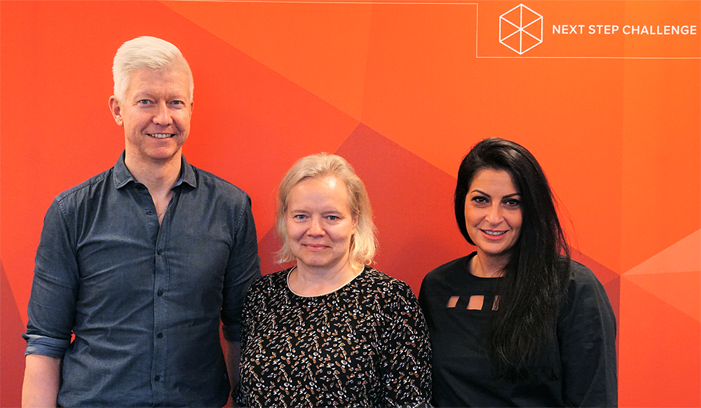 Søren Røn, Lisbeth Valther og Noor Meng er nye ejere af Next Step Challenge